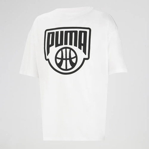Remera Para Hombre Posterize Tee E Color Blanco Puma