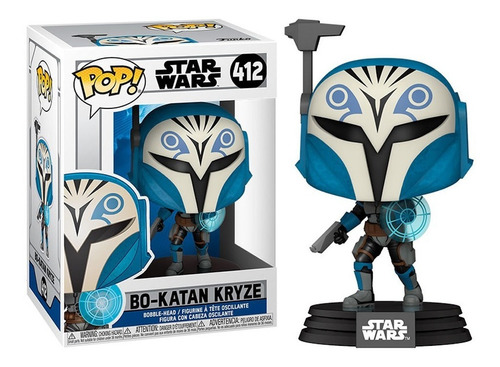  Funko Pop! - Star Wars - Bo - Katan Kryze #412 Original