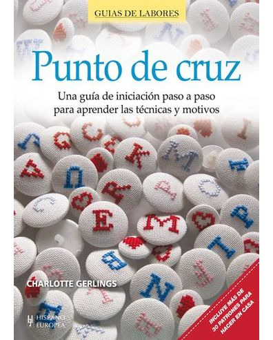 Libro Punto De Cruz Guias De Labores