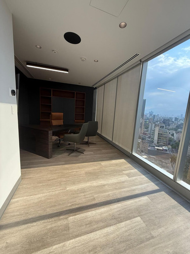 Oficina De Lujo Automatizada En Venta | 510m2 Con Vista Panorámica A Insurgentes
