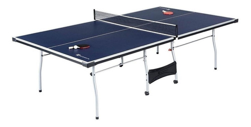 Mesa de ping pong MD Sports TTT415_027M color azul/blanco