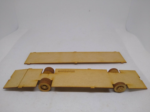 Imagen 4 de 6 de Nico Colectivo Italbus Tropea Kit Fibrofacil H0 (mnc 101)