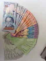 Comprar Combo 25 Billetes Venezolanos 5 Denominaciones Unc