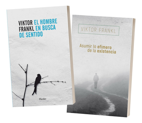 Viktor Frankl Hombre Busca De Sentido + Efimero Existencia