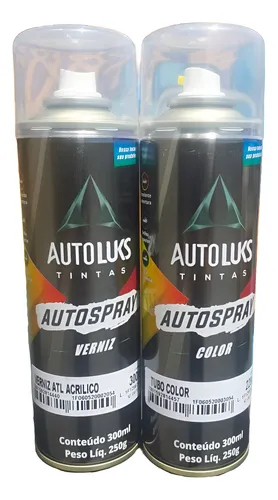 comprar Spray Autoluks Prata Polaris Gm + Spray Verniz 300ml