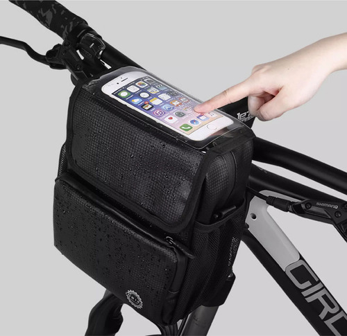 Bolso De Bicicleta Impermeable Pantalla Tactil Delantero H-8