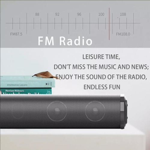 Barra De Sonido Con Bluetooth Y Subwoofer Integrados-5.0