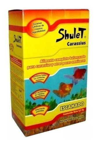 Alimento Peces Shulet Carassius Agua Fria 2,2 Kg Escamado