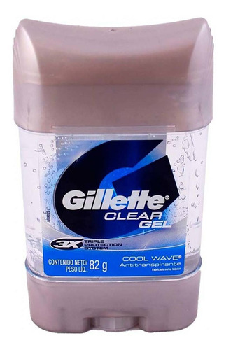 Antitranspirante En Gel Gillette Cool Wave 82g