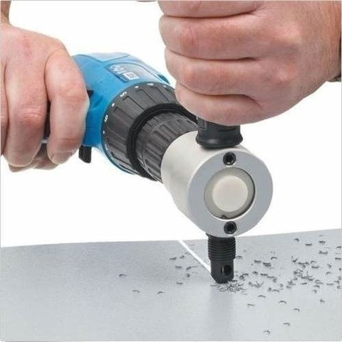 Imagen 4 de 6 de Roedora Cortadora De Metal Para Taladro Ruhlmann Ru8020
