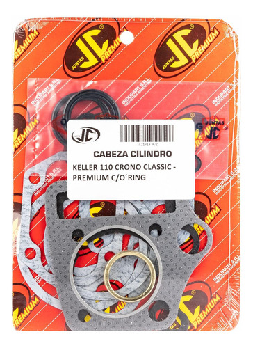 Junta Tapa Cilindro Keller Crono Classic 110 Prem Oring Jc