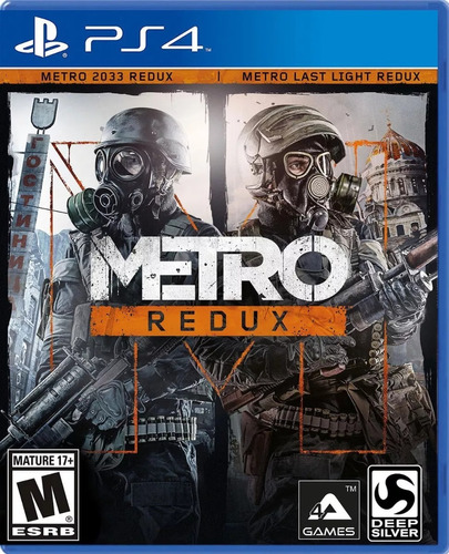 Jogo Metro Redux Playstation 4 Ps4 2 jogos em 1