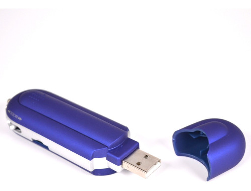 8gb Usb Mp4 Music Video Player Grabación Fm Radio Azul