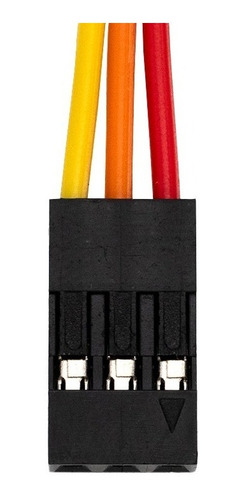 Cable Dupont 3 Pines Hembra - Hembra 20 Cm
