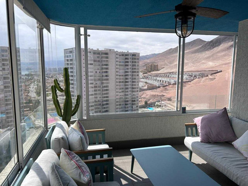 Venta Depto Llacolén Frente Al Mar 3h/2baños (92594)