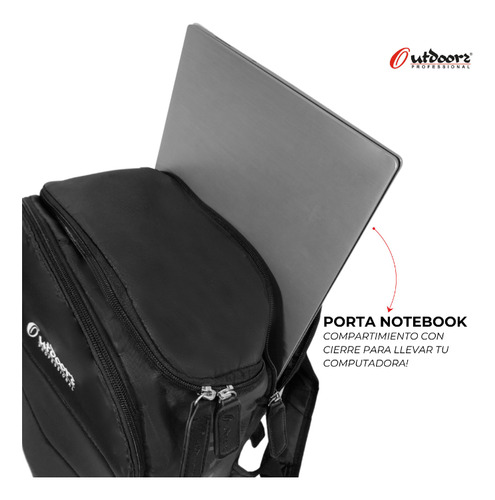 Combo Matero Mochila + Termo Acero Inox 1lt Bolso Viaje Mate Outdoors Professional