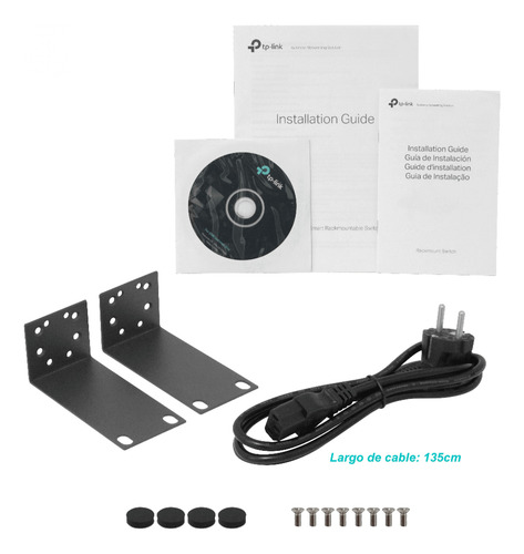 Tp-link 24-1000 Switch Easy-smart Rack Semi-administrable