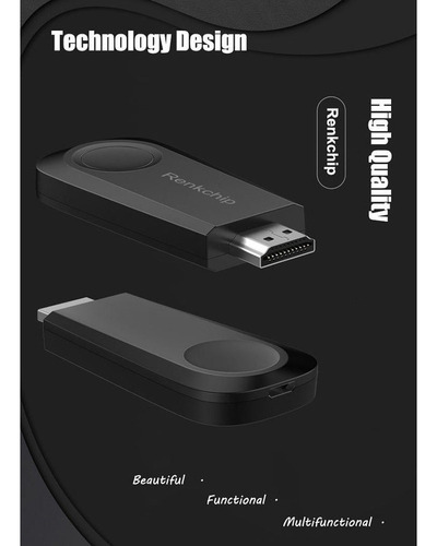 Wifi Wifi Receptor De Pantalla Inalámbrica Para Tv, 1080p 2.