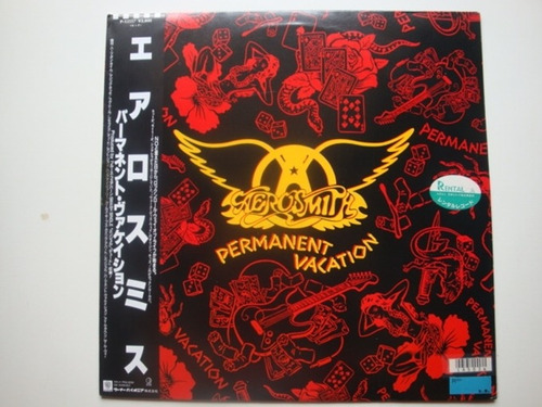 Aerosmith Permanent Vacation Lp Vinilo Japon 87 Hh