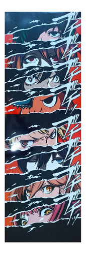 Chainsaw Man Set B 4 Posters Largos Plastificados Power 82cm