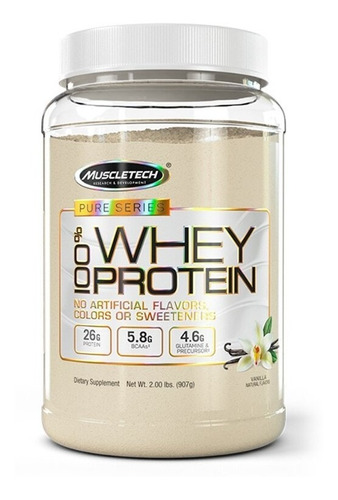 Proteína 100% Whey Muscletech 2lbs Pure Series - Proteinas