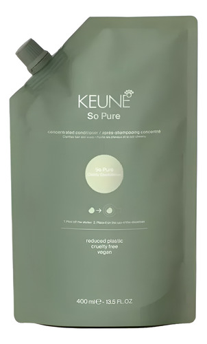 Keune So Pure Condicionador Clarify - Refil 400ml