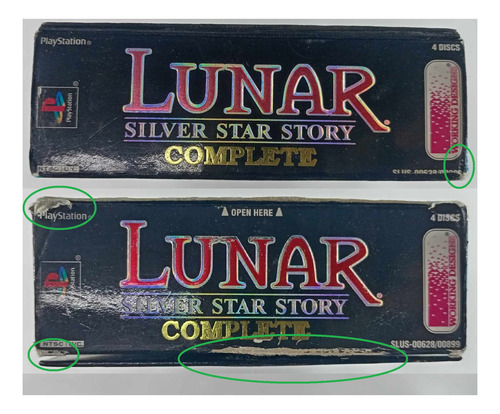 Lunar Silver Star Story 4cds 1999 Playstation Retromx (Usado)