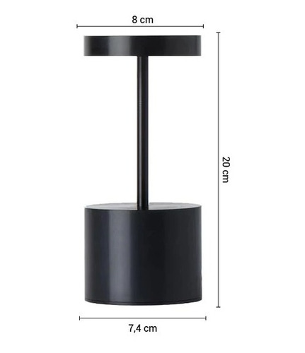 Imagen 2 de 10 de Lampara De Mesa Nano Nini Recargable Dimmerizable - Unilux