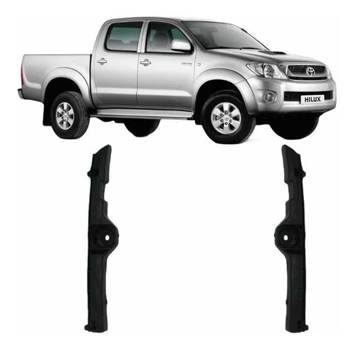 Juego Soporte Paragolpe Hilux 2005-2006-2007-2008-2009-2010