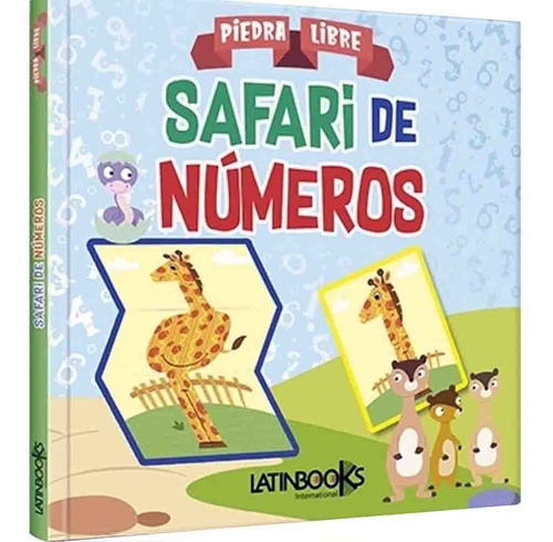 Libro Desplegable Safari De Numeros - Piedra Libre