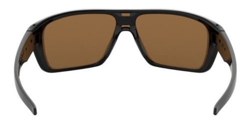 Gafas de sol Oakley Straightback 9411 0227 L con espejo dorado, color negro