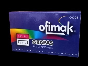 Pack De 4 Unidades Grapas Lisas Caja De 1000 Unidades 