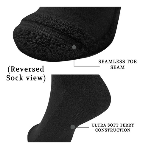 Calcetines Diabéticos De Tobillo De Rendimiento De Lin Para