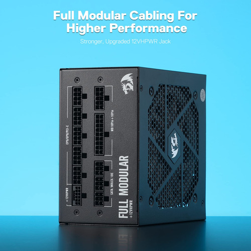 Fuente De Poder Redragon Rgps-850w 80+ Gold Modular 160mm