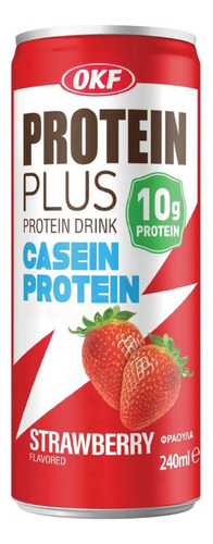 Bebida Protein Plus - Variedade de sabores - 240 ml -okf Morango