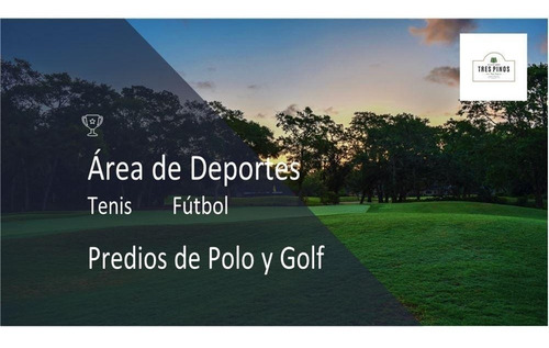 Venta Lote Villa De Campo Tres Pinos Barrio Norte Gral. Rodriguez