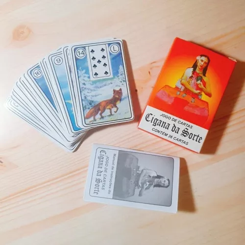 Jogo de Cartas Cigana da Sorte