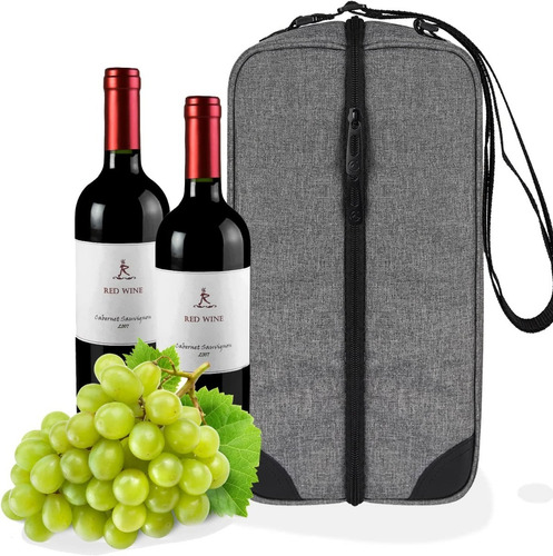 Bolsa De Vino Con Compartimento Refrigerador Con Sacacorchos