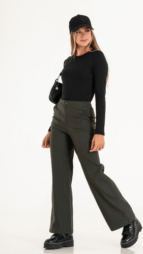 Remera Básica Manga Largas Modal Soft Mujer/ Veronica