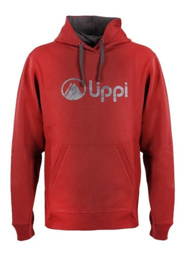 Poleron Hombre Insigne Cotton Hoody Burdeo Lippi