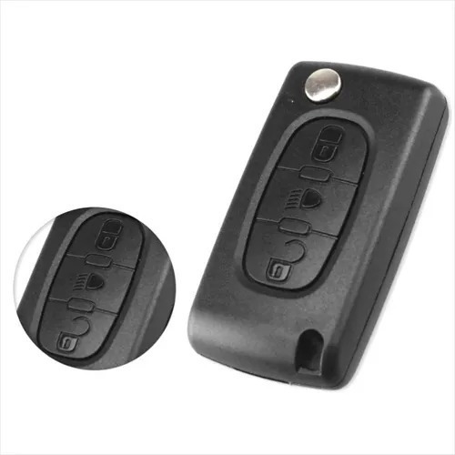 Funda De Llave 3 Botones Citroen C1 C2 C4 C5 C6 Ce0536