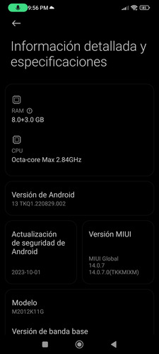 Xiaomi Redmi K40 Pro Dual Sim 256 Gb Black 8 Gb Ram (Usado)