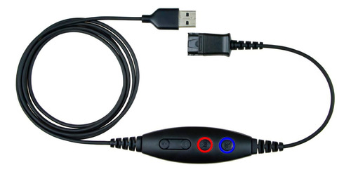 Cable Adaptador Usb Compatible Con Plantronics O Auriculare.