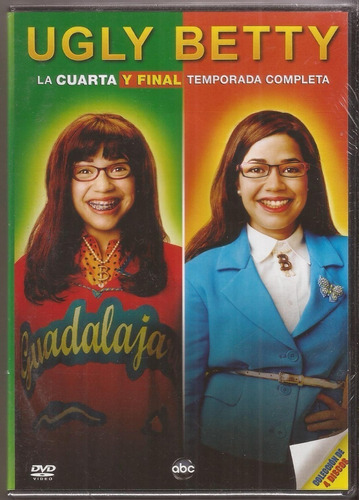 Ugly Betty Cuarta Temporada Completa 4 Dvds Nuevo