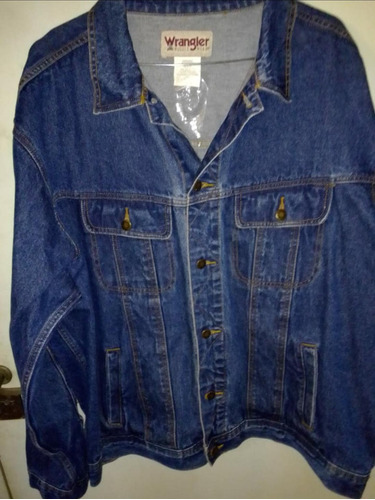 Campera Jean Vaquero Wangler Original Talle Extra Grande 4xl