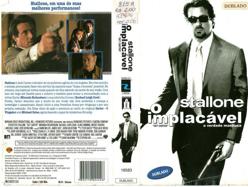 O Implacável - Consulte Sylvester Stallone (Usado)
