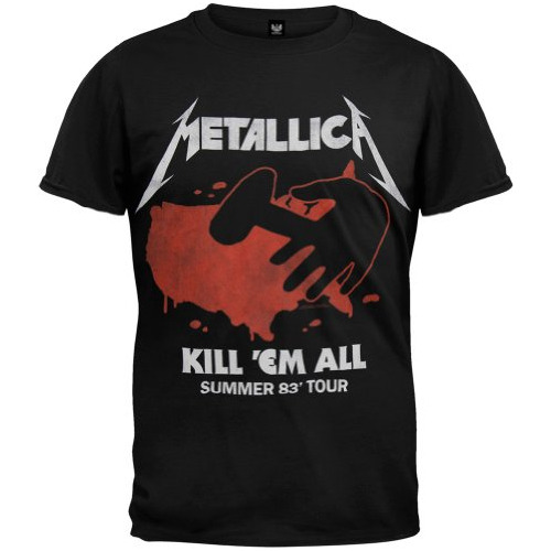 Camiseta Tour Metallica Killem Delenda