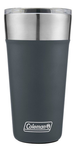 Vaso Térmico Coleman 600ml Con Destapador - Nombre Del Diseño Slate Color Negro