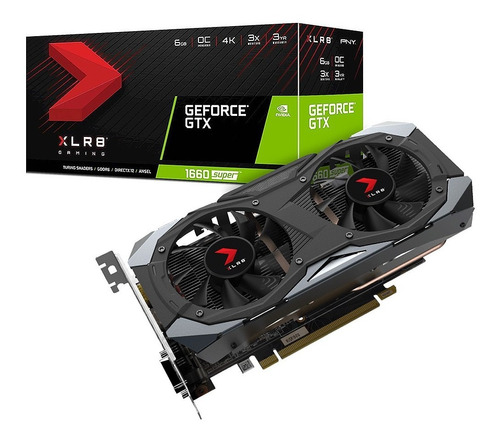 Placa De Video Pny Geforce Gtx 1660 Super Xlr8 Dual 6gb Csi