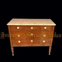 Comprar Hermosa Y Antigua Comoda Regencia  Marmol Verona 1890